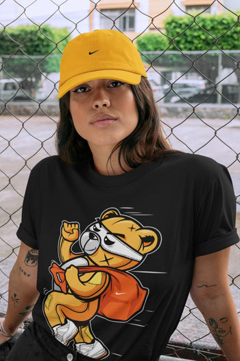 Jordan 11 Citrus Sneaker Match Tees Thief Bear Sneaker Tees Jordan 11 Citrus Sneaker Release Tees Unisex Shirts