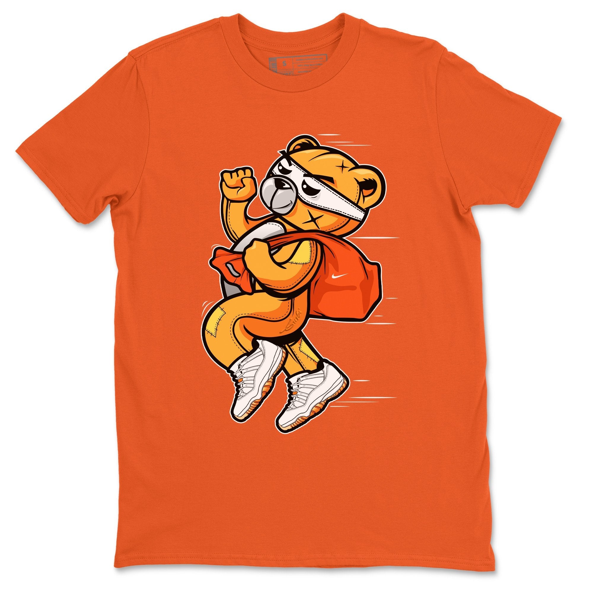 Jordan 11 Citrus Sneaker Match Tees Thief Bear Sneaker Tees Jordan 11 Citrus Sneaker Release Tees Unisex Shirts