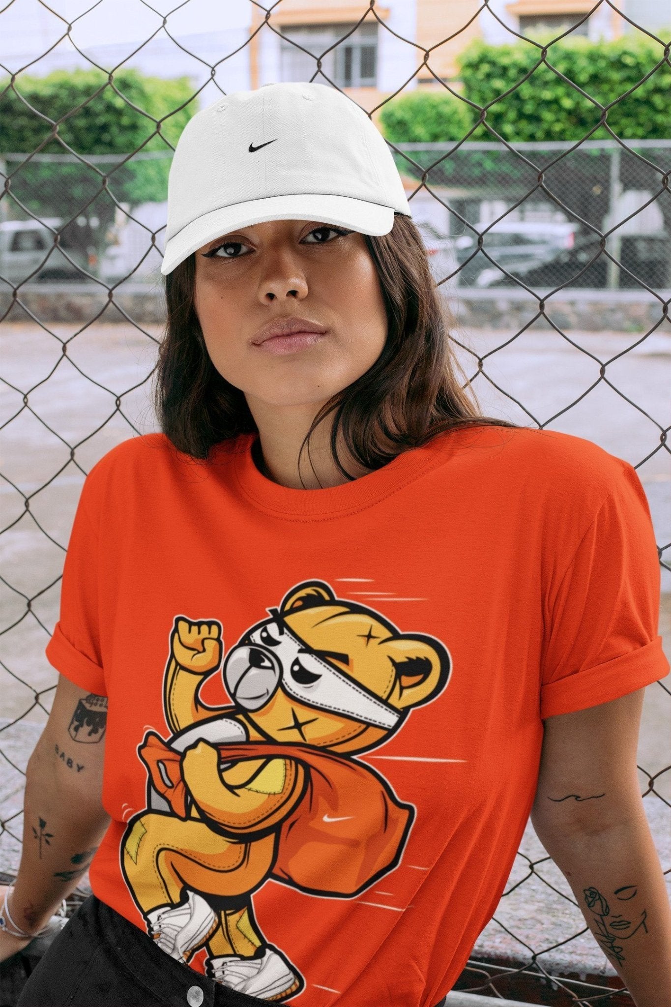 Jordan 11 Citrus Sneaker Match Tees Thief Bear Sneaker Tees Jordan 11 Citrus Sneaker Release Tees Unisex Shirts