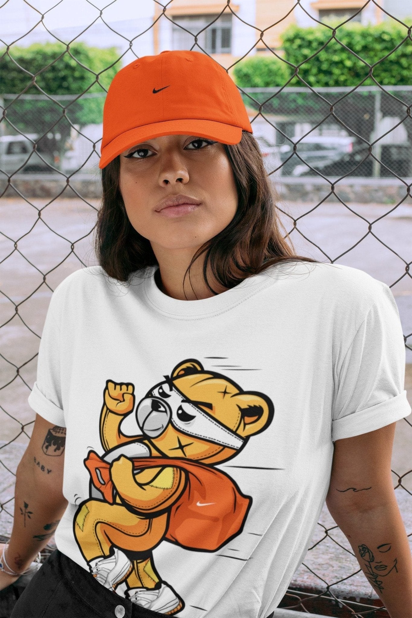 Jordan 11 Citrus Sneaker Match Tees Thief Bear Sneaker Tees Jordan 11 Citrus Sneaker Release Tees Unisex Shirts