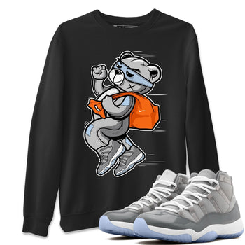 Jordan 11 Cool Grey Sneaker Match Tees Thief Bear Sneaker Tees Jordan 11 Cool Grey Sneaker Release Tees Unisex Shirts