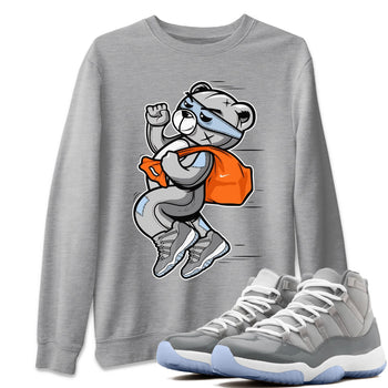 Jordan 11 Cool Grey Sneaker Match Tees Thief Bear Sneaker Tees Jordan 11 Cool Grey Sneaker Release Tees Unisex Shirts