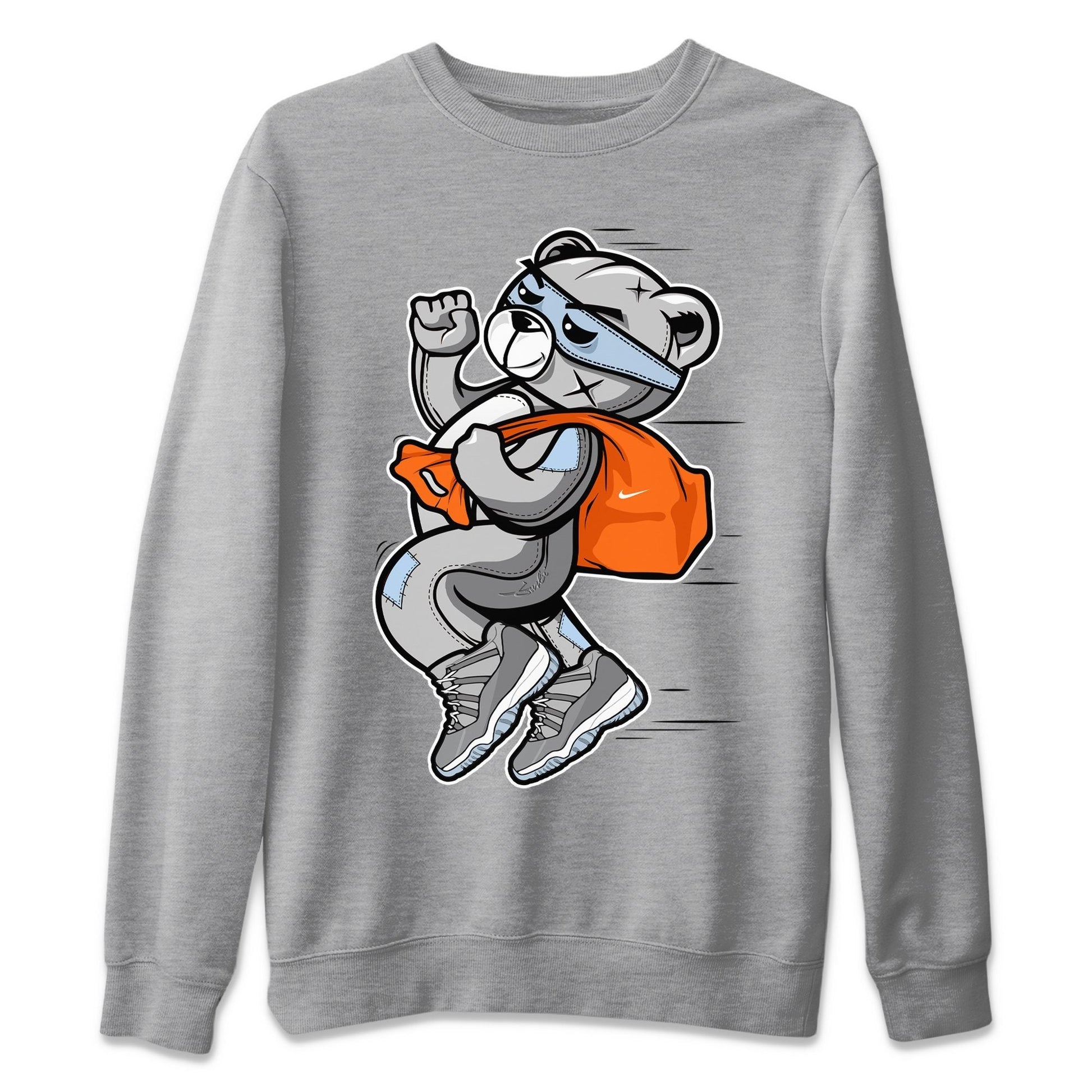 Jordan 11 Cool Grey Sneaker Match Tees Thief Bear Sneaker Tees Jordan 11 Cool Grey Sneaker Release Tees Unisex Shirts