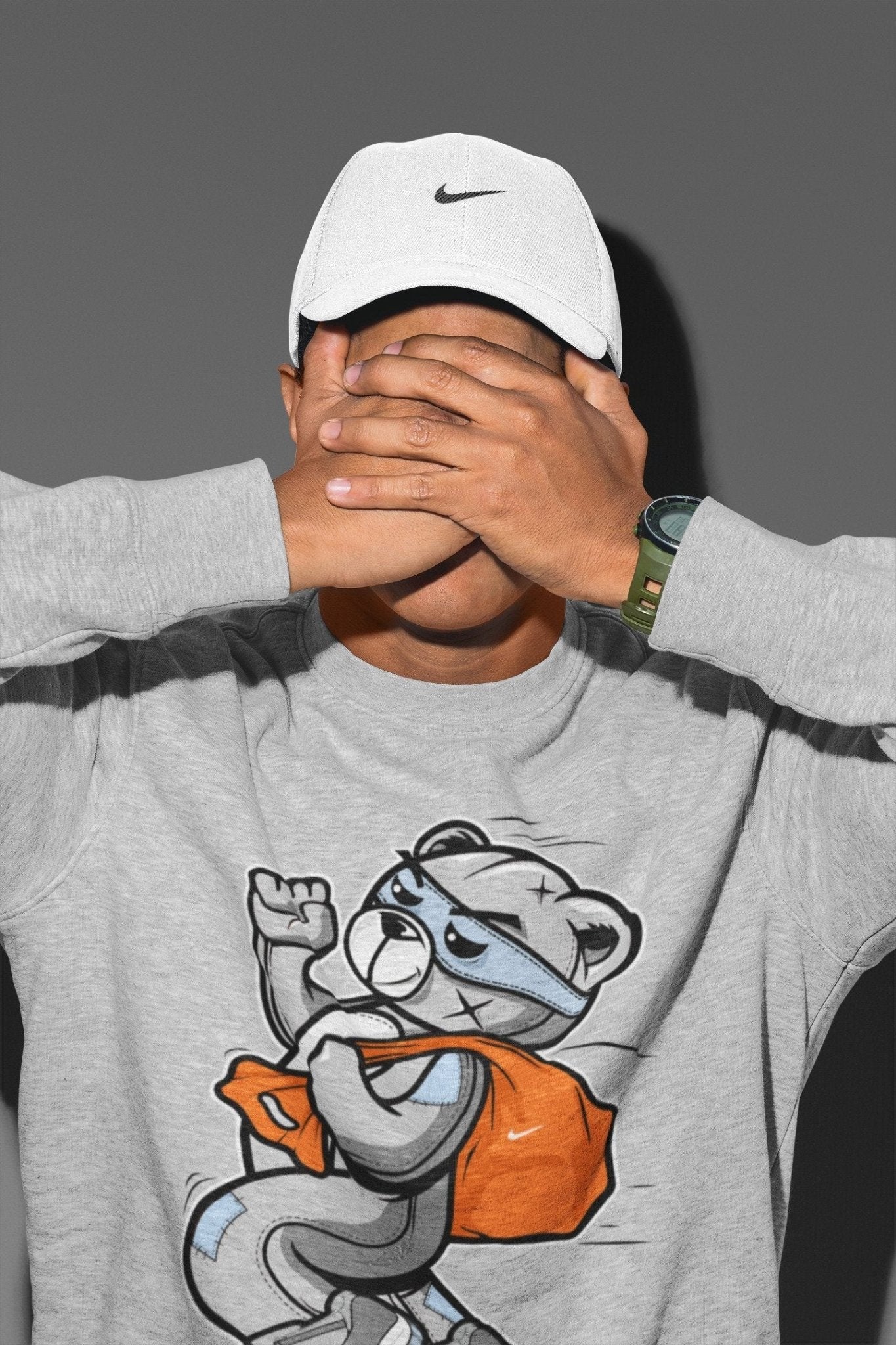 Jordan 11 Cool Grey Sneaker Match Tees Thief Bear Sneaker Tees Jordan 11 Cool Grey Sneaker Release Tees Unisex Shirts
