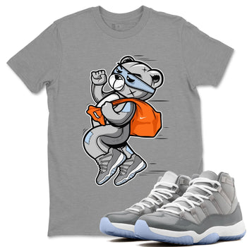 Jordan 11 Cool Grey Sneaker Match Tees Thief Bear Sneaker Tees Jordan 11 Cool Grey Sneaker Release Tees Unisex Shirts