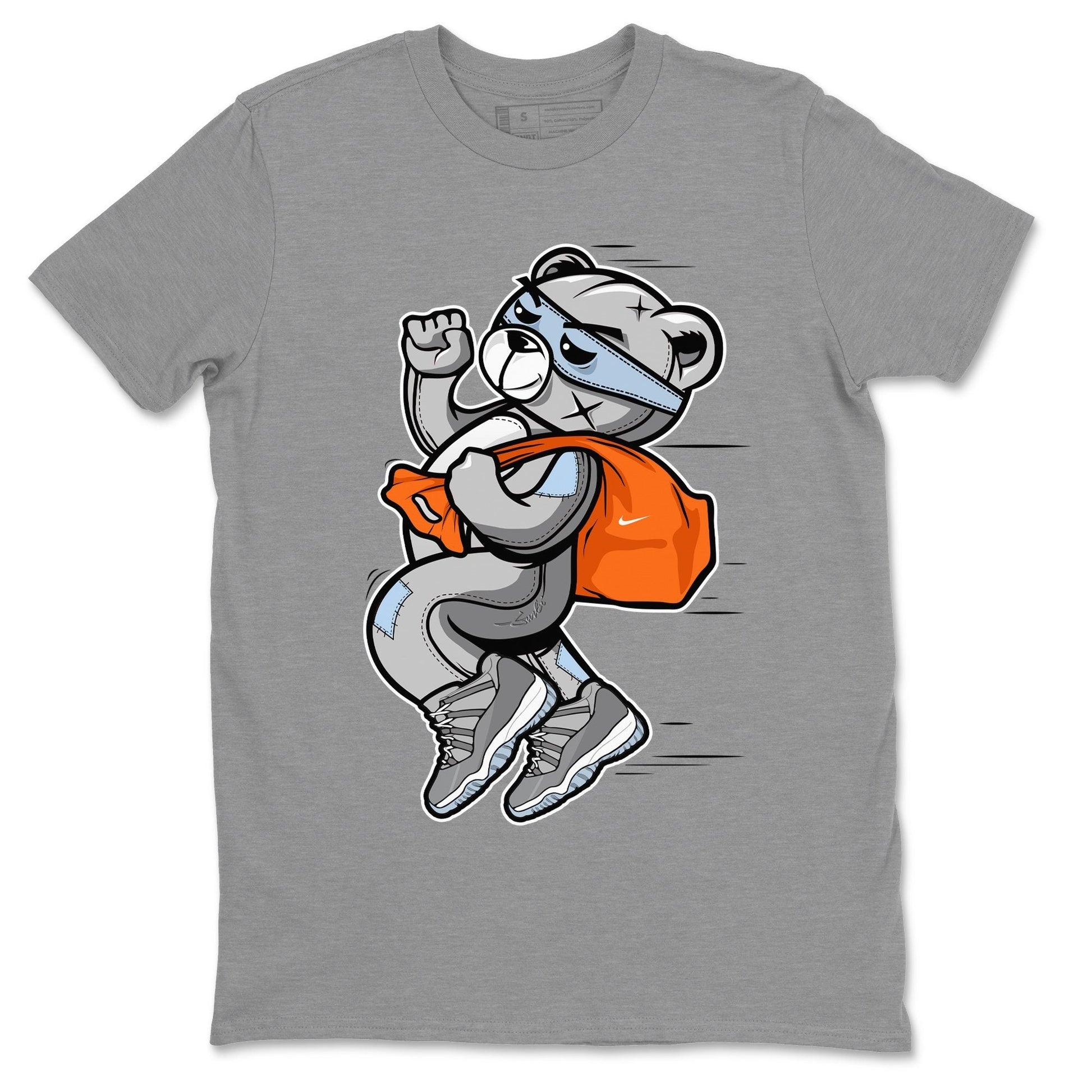 Jordan 11 Cool Grey Sneaker Match Tees Thief Bear Sneaker Tees Jordan 11 Cool Grey Sneaker Release Tees Unisex Shirts