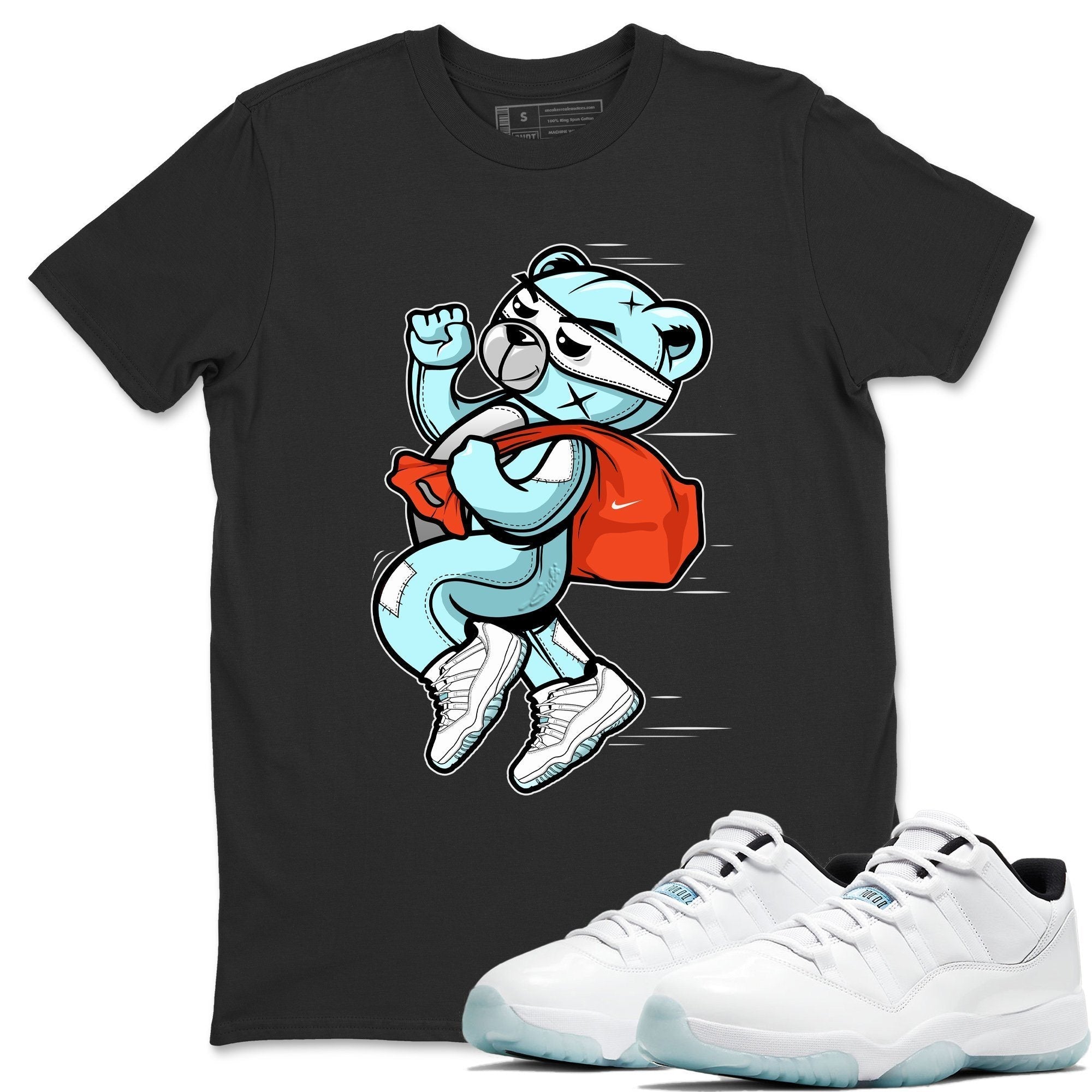 Jordan 11 Legend Blue Sneaker Match Tees Thief Bear Sneaker Tees Jordan 11 Legend Blue Sneaker Release Tees Unisex Shirts