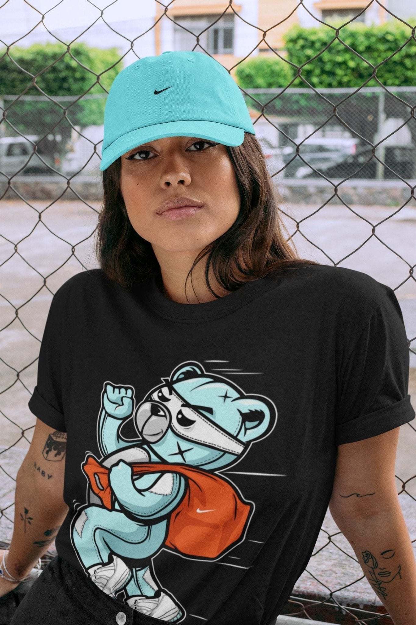 Jordan 11 Legend Blue Sneaker Match Tees Thief Bear Sneaker Tees Jordan 11 Legend Blue Sneaker Release Tees Unisex Shirts