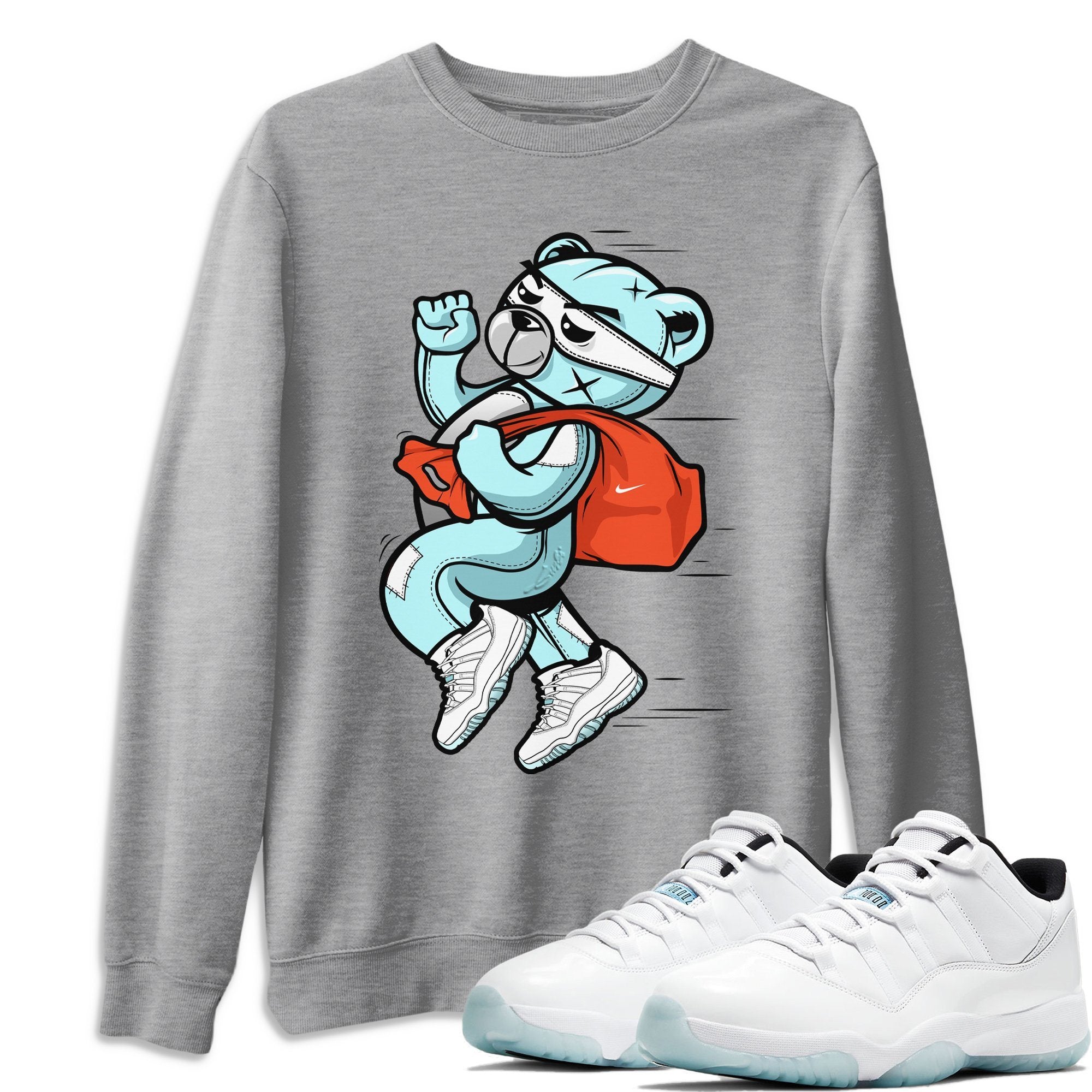 Jordan 11 Legend Blue Sneaker Match Tees Thief Bear Sneaker Tees Jordan 11 Legend Blue Sneaker Release Tees Unisex Shirts