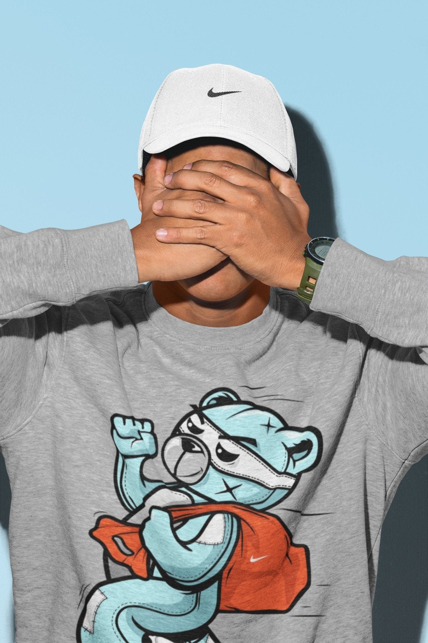 Jordan 11 Legend Blue Sneaker Match Tees Thief Bear Sneaker Tees Jordan 11 Legend Blue Sneaker Release Tees Unisex Shirts