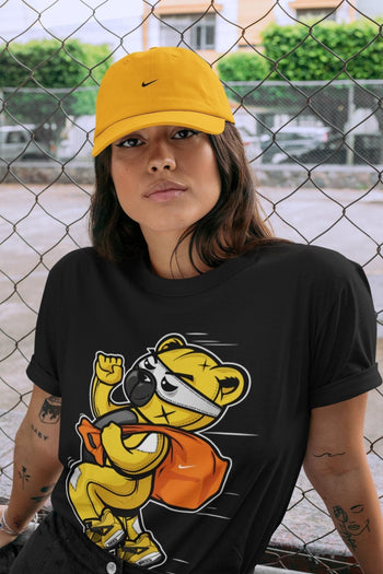 Jordan 4 Lightning Sneaker Match Tees Thief Bear Sneaker Tees Jordan 4 Lightning Sneaker Release Tees Unisex Shirts