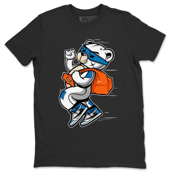 Jordan 1 Travis Scott Fragment Sneaker Match Tees Thief Bear Sneaker Tees Jordan 1 Travis Scott Fragment Sneaker Release Tees Unisex Shirts
