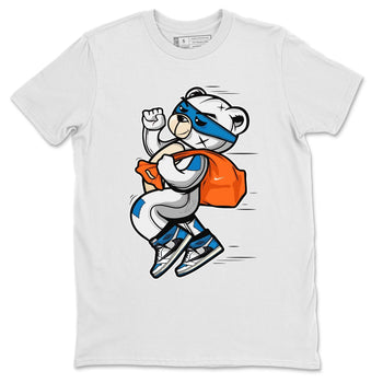 Jordan 1 Travis Scott Fragment Sneaker Match Tees Thief Bear Sneaker Tees Jordan 1 Travis Scott Fragment Sneaker Release Tees Unisex Shirts