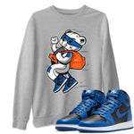 Jordan 1 Dark Marina Blue Sneaker Match Tees Thief Bear Sneaker Tees Jordan 1 Dark Marina Blue Sneaker Release Tees Unisex Shirts