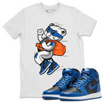Jordan 1 Dark Marina Blue Sneaker Match Tees Thief Bear Sneaker Tees Jordan 1 Dark Marina Blue Sneaker Release Tees Unisex Shirts