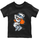 Jordan 1 Denim Sneaker Match Tees Thief Bear Sneaker Tees Jordan 1 Denim Sneaker Release Tees Kids Shirts