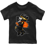 Jordan 12 Black Taxi Sneaker Match Tees Thief Bear Sneaker Tees Jordan 12 Black Taxi Sneaker Release Tees Kids Shirts