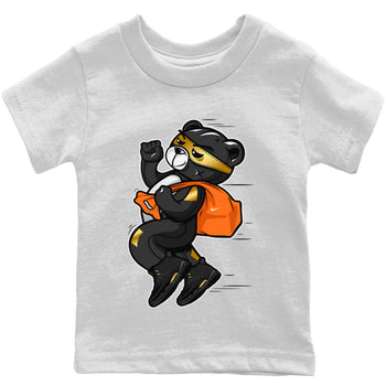 Jordan 12 Black Taxi Sneaker Match Tees Thief Bear Sneaker Tees Jordan 12 Black Taxi Sneaker Release Tees Kids Shirts