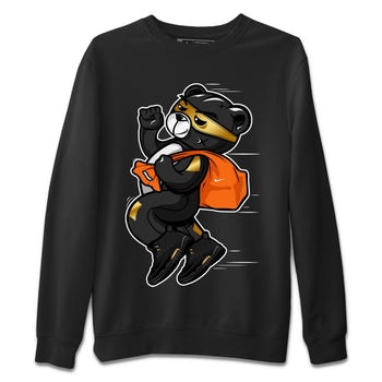 Jordan 12 Black Taxi Sneaker Match Tees Thief Bear Sneaker Tees Jordan 12 Black Taxi Sneaker Release Tees Unisex Shirts