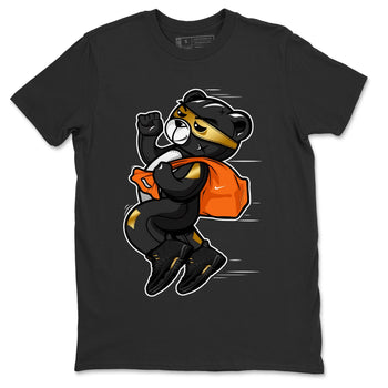Jordan 12 Black Taxi Sneaker Match Tees Thief Bear Sneaker Tees Jordan 12 Black Taxi Sneaker Release Tees Unisex Shirts