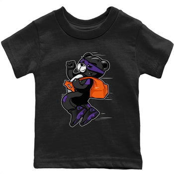 Jordan 13 Court Purple Sneaker Match Tees Thief Bear Sneaker Tees Jordan 13 Court Purple Sneaker Release Tees Kids Shirts