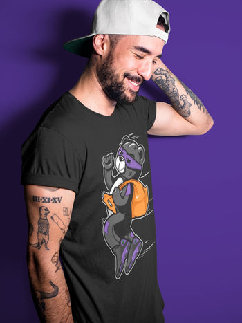 Jordan 13 Court Purple Sneaker Match Tees Thief Bear Sneaker Tees Jordan 13 Court Purple Sneaker Release Tees Unisex Shirts