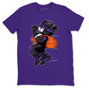 Jordan 13 Court Purple Sneaker Match Tees Thief Bear Sneaker Tees Jordan 13 Court Purple Sneaker Release Tees Unisex Shirts