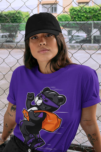 Jordan 13 Court Purple Sneaker Match Tees Thief Bear Sneaker Tees Jordan 13 Court Purple Sneaker Release Tees Unisex Shirts