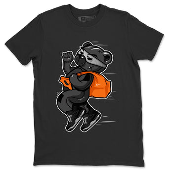 Jordan 4 Black Canvas Sneaker Match Tees Thief Bear Sneaker Tees Jordan 4 Black Canvas Sneaker Release Tees Unisex Shirts