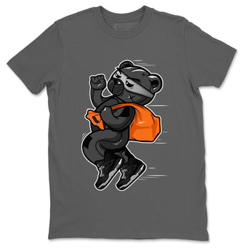 Jordan 4 Black Canvas Sneaker Match Tees Thief Bear Sneaker Tees Jordan 4 Black Canvas Sneaker Release Tees Unisex Shirts