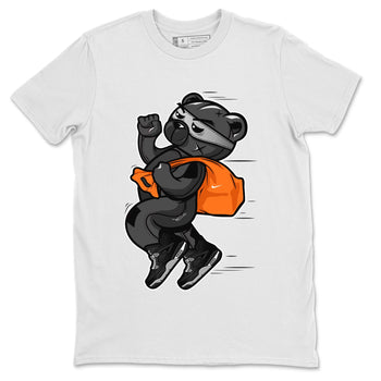 Jordan 4 Black Canvas Sneaker Match Tees Thief Bear Sneaker Tees Jordan 4 Black Canvas Sneaker Release Tees Unisex Shirts
