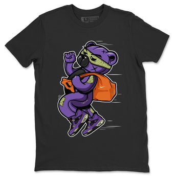 Jordan 4 Canyon Purple Sneaker Match Tees Thief Bear Sneaker Tees Jordan 4 Canyon Purple Sneaker Release Tees Unisex Shirts