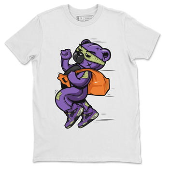Jordan 4 Canyon Purple Sneaker Match Tees Thief Bear Sneaker Tees Jordan 4 Canyon Purple Sneaker Release Tees Unisex Shirts