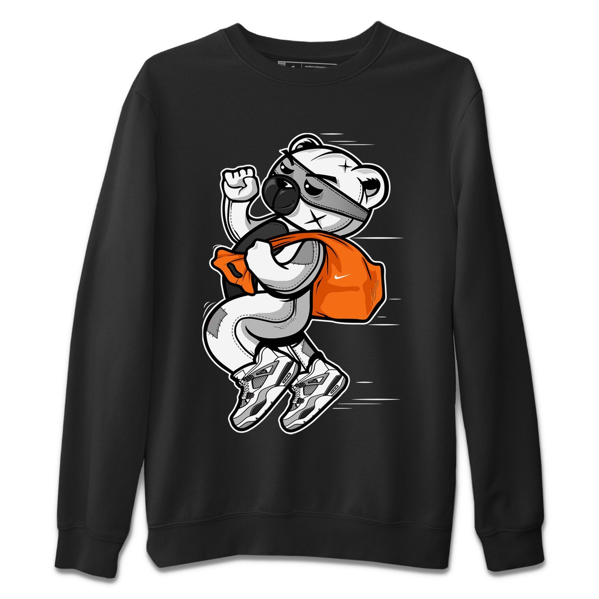 Jordan 4 Military Black Sneaker Match Tees Thief Bear Sneaker Tees Jordan 4 Military Black Sneaker Release Tees Unisex Shirts