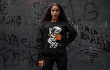 Jordan 4 Military Black Sneaker Match Tees Thief Bear Sneaker Tees Jordan 4 Military Black Sneaker Release Tees Unisex Shirts
