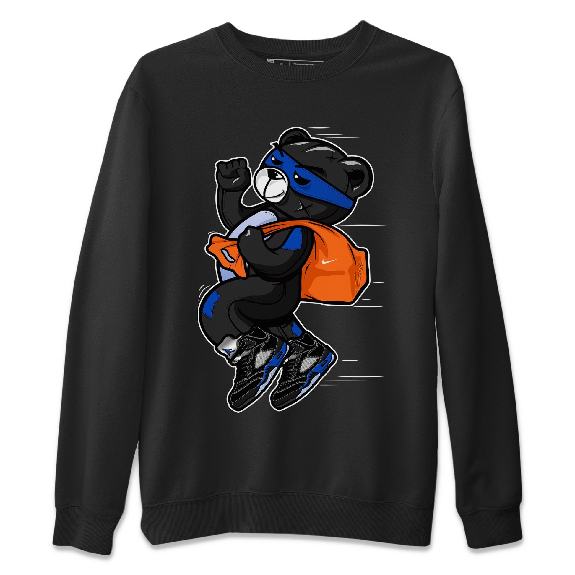 Jordan 5 Racer Blue Sneaker Match Tees Thief Bear Sneaker Tees Jordan 5 Racer Blue Sneaker Release Tees Unisex Shirts