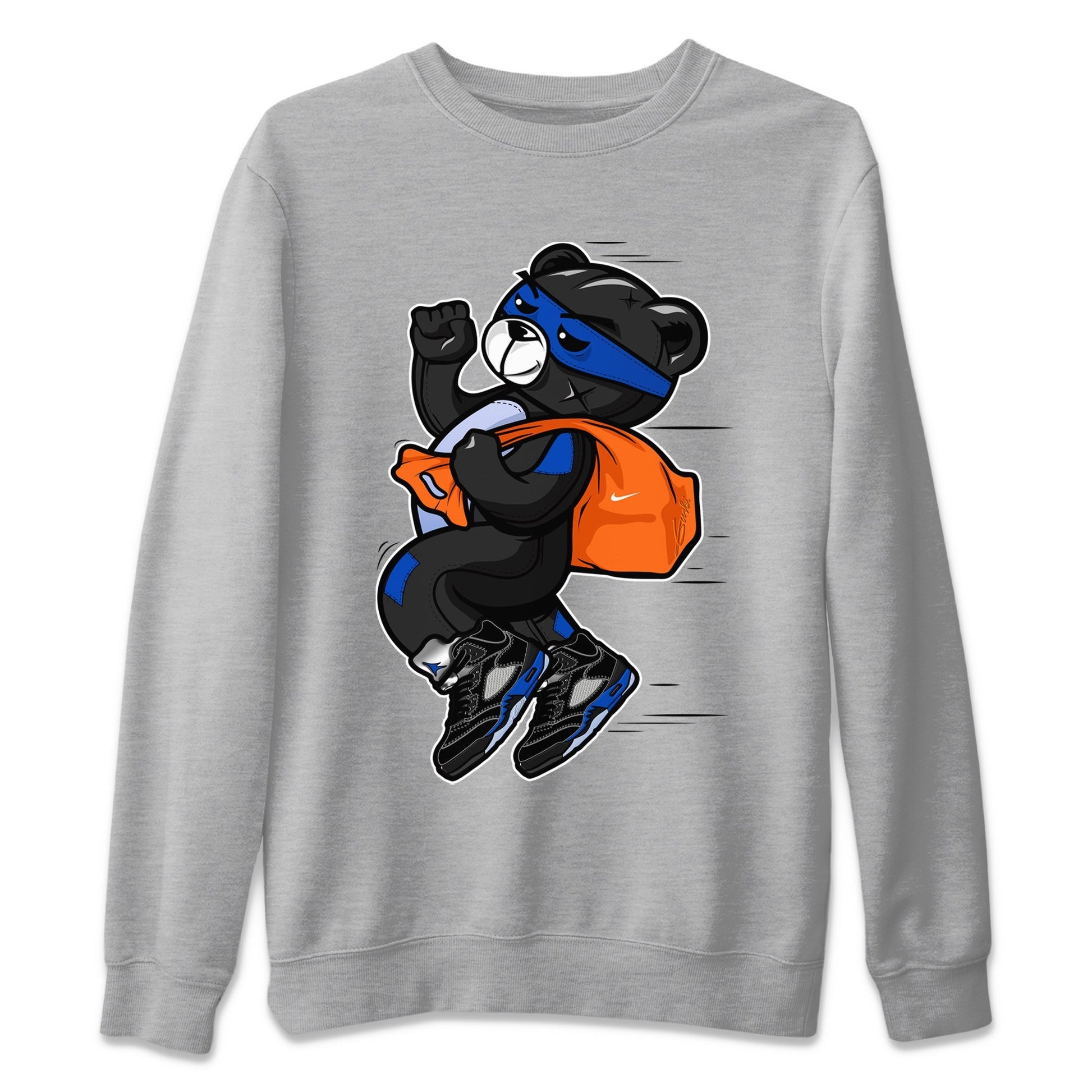 Jordan 5 Racer Blue Sneaker Match Tees Thief Bear Sneaker Tees Jordan 5 Racer Blue Sneaker Release Tees Unisex Shirts