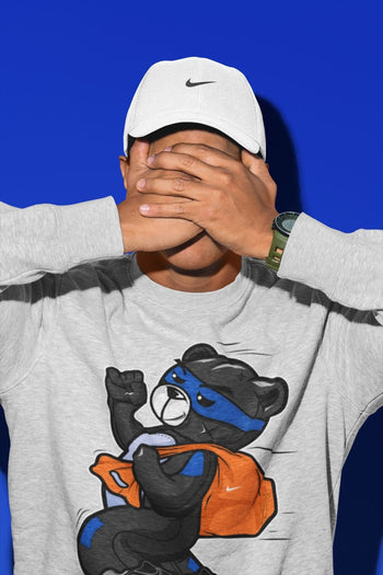 Jordan 5 Racer Blue Sneaker Match Tees Thief Bear Sneaker Tees Jordan 5 Racer Blue Sneaker Release Tees Unisex Shirts