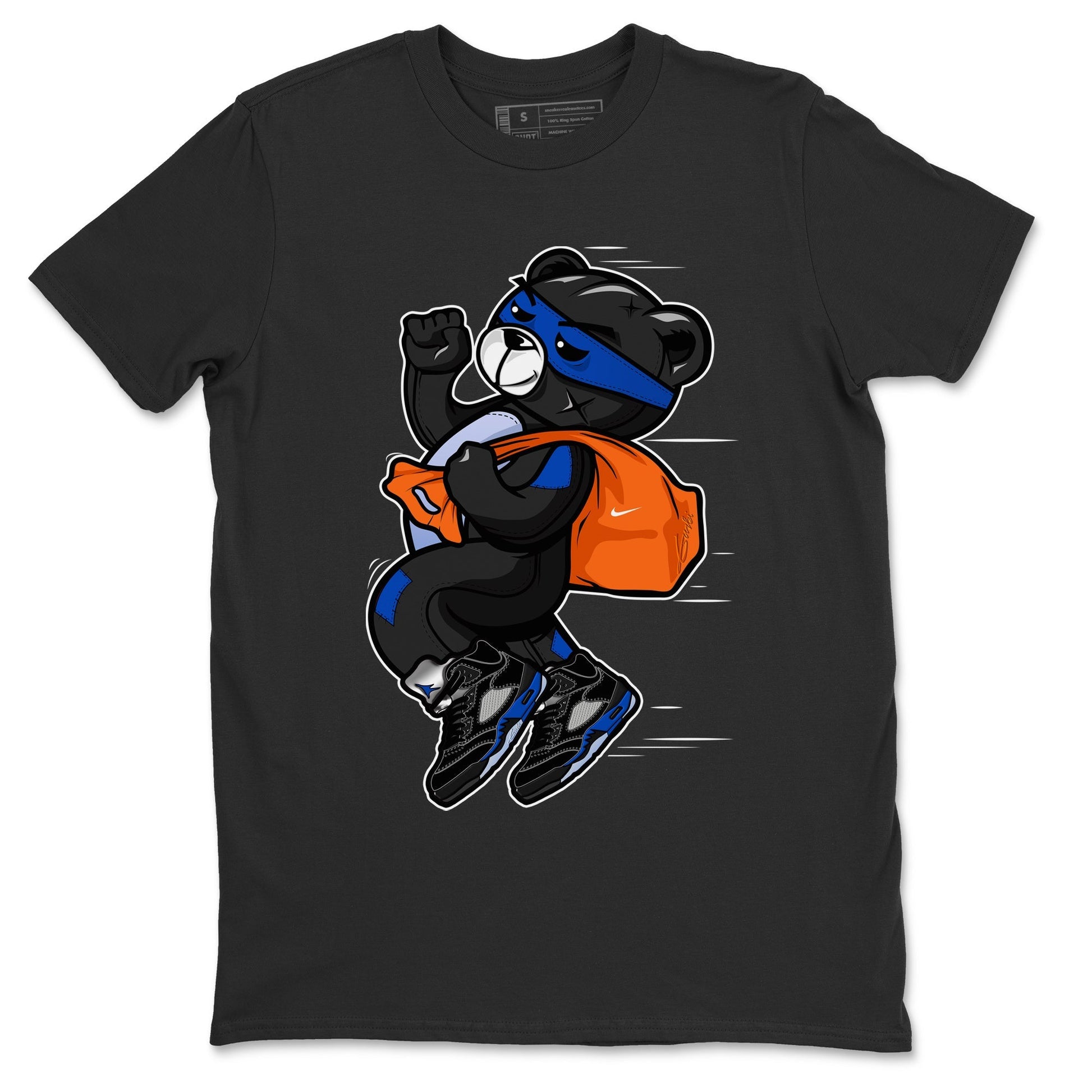Jordan 5 Racer Blue Sneaker Match Tees Thief Bear Sneaker Tees Jordan 5 Racer Blue Sneaker Release Tees Unisex Shirts