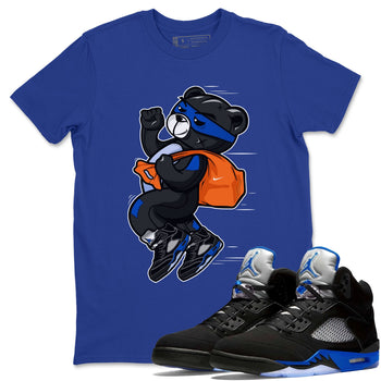Jordan 5 Racer Blue Sneaker Match Tees Thief Bear Sneaker Tees Jordan 5 Racer Blue Sneaker Release Tees Unisex Shirts