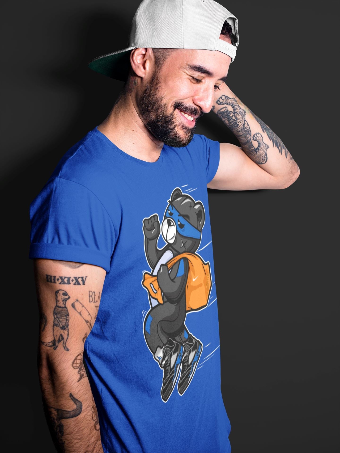 Jordan 5 Racer Blue Sneaker Match Tees Thief Bear Sneaker Tees Jordan 5 Racer Blue Sneaker Release Tees Unisex Shirts