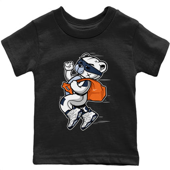 Jordan 6 Midnight Navy Sneaker Match Tees Thief Bear Sneaker Tees Jordan 6 Midnight Navy Sneaker Release Tees Kids Shirts