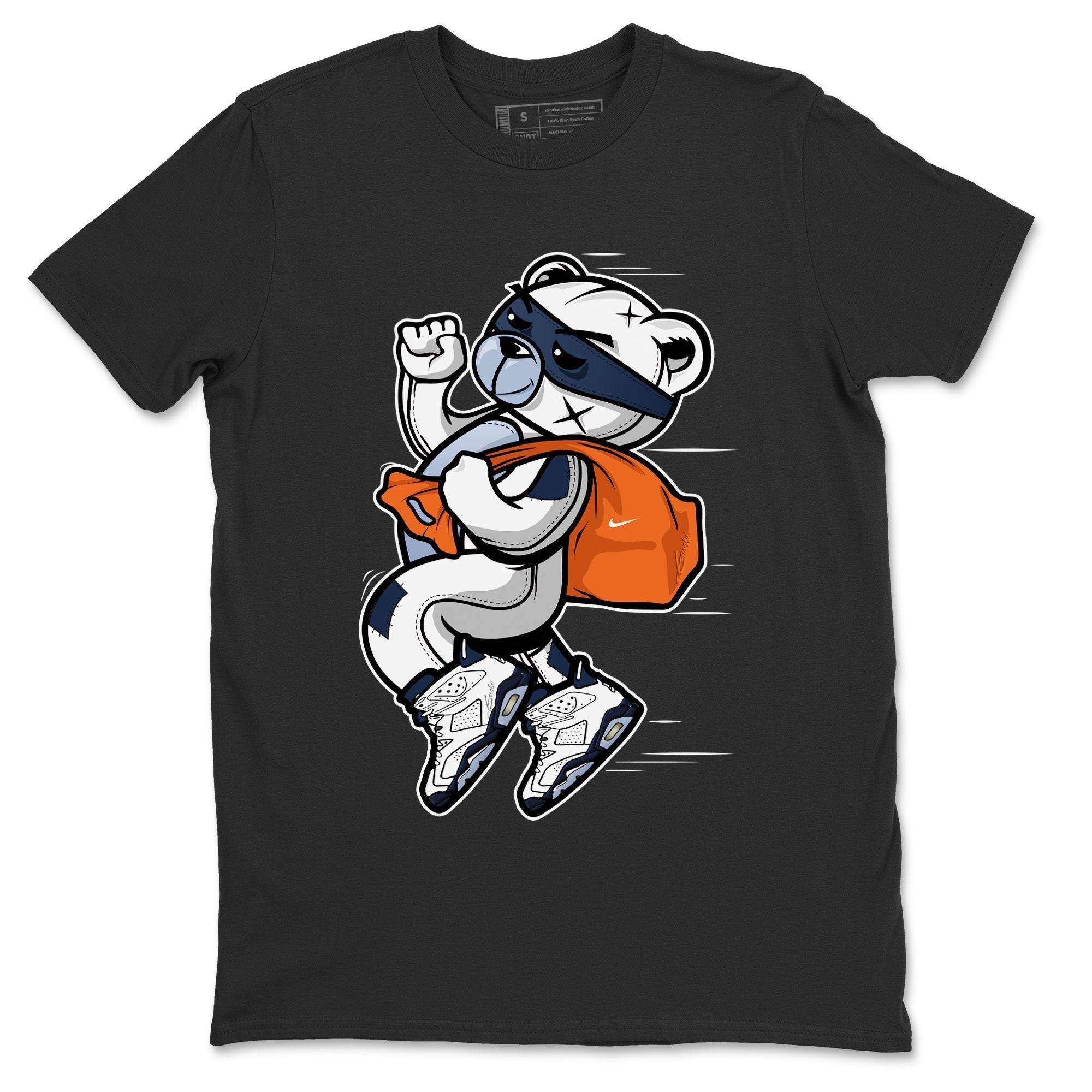 Jordan 6 Midnight Navy Sneaker Match Tees Thief Bear Sneaker Tees Jordan 6 Midnight Navy Sneaker Release Tees Unisex Shirts