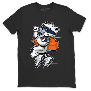 Jordan 6 Midnight Navy Sneaker Match Tees Thief Bear Sneaker Tees Jordan 6 Midnight Navy Sneaker Release Tees Unisex Shirts