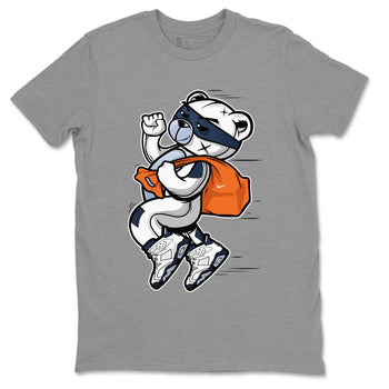 Jordan 6 Midnight Navy Sneaker Match Tees Thief Bear Sneaker Tees Jordan 6 Midnight Navy Sneaker Release Tees Unisex Shirts