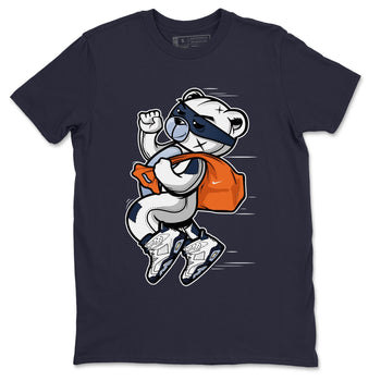 Jordan 6 Midnight Navy Sneaker Match Tees Thief Bear Sneaker Tees Jordan 6 Midnight Navy Sneaker Release Tees Unisex Shirts