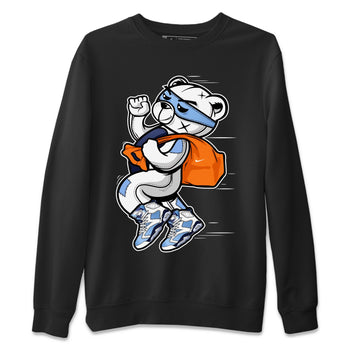 Jordan 6 UNC Sneaker Match Tees Thief Bear Sneaker Tees Jordan 6 UNC Sneaker Release Tees Unisex Shirts