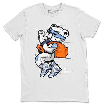 Jordan 6 UNC Sneaker Match Tees Thief Bear Sneaker Tees Jordan 6 UNC Sneaker Release Tees Unisex Shirts