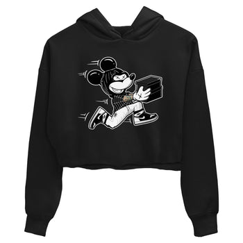 Air Jordan 1 High OG Black White shirt to match jordans Thief Mouse sneaker tees 1s Black White SNRT Sneaker Release Tees Streetwear Black 2 crop length shirt