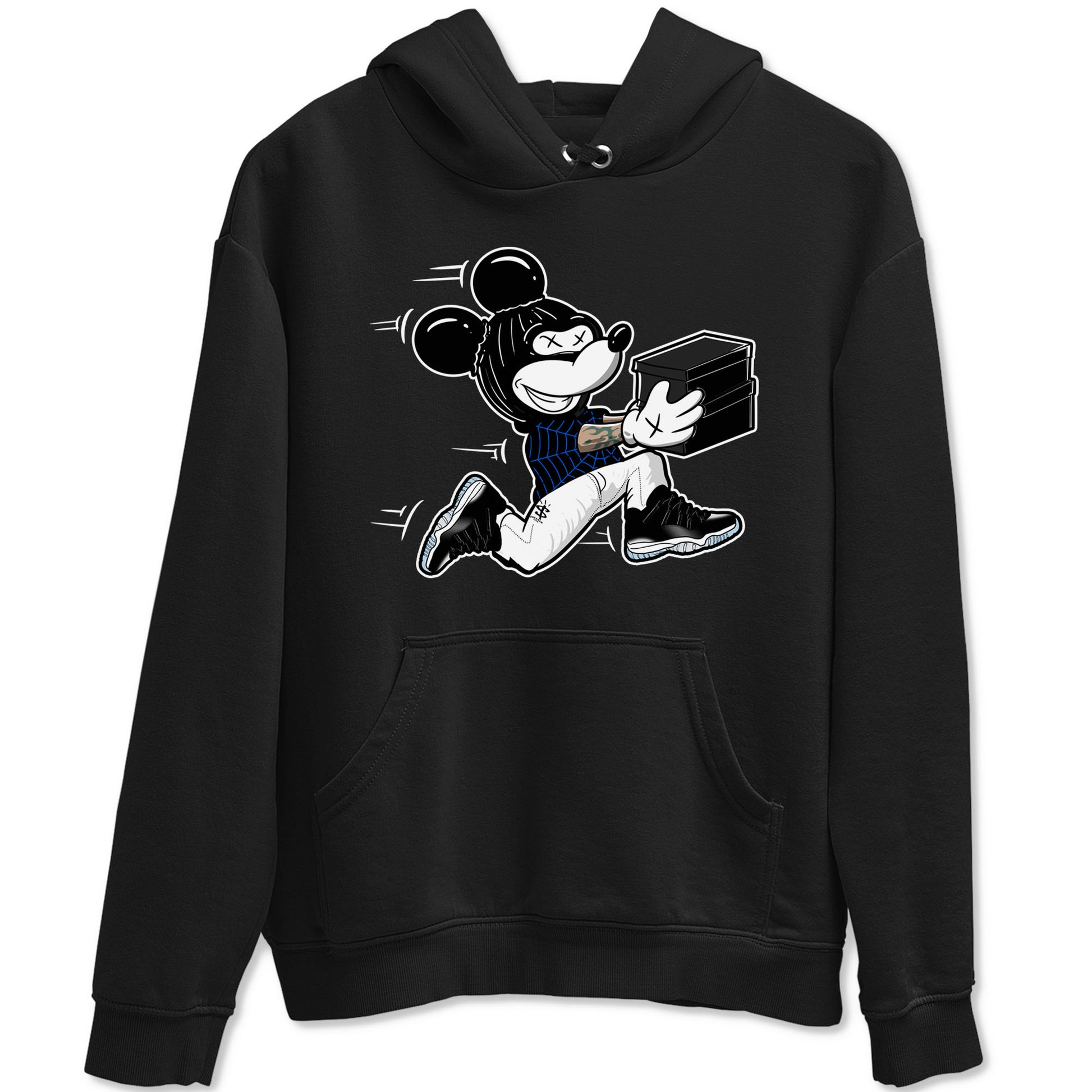 Air Jordan 11 Low Space shirt to match jordans Thief Mouse sneaker tees 11s Black and Varsity Royal SNRT Sneaker Release Tees Streetwear unisex cotton Black 2 crew neck shirt